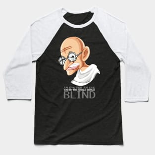 Mohandas Karamchand Gandhi Baseball T-Shirt